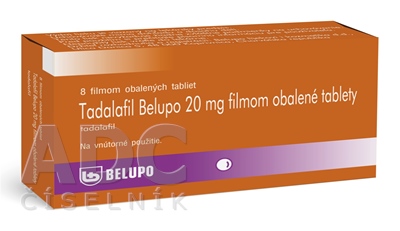 Tadalafil Belupo 20 mg