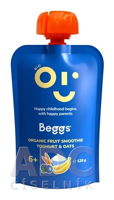 Beggs BIO SMOOTHIE s  ovocím a jogurtom