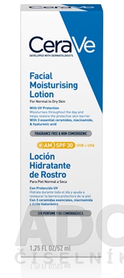 CeraVe HYDRATAČNÝ PLEŤOVÝ KRÉM SPF 30