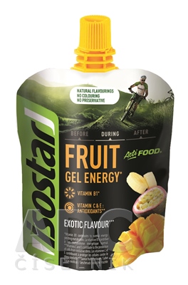 Isostar Actifood Fruit Gel Energy exotic