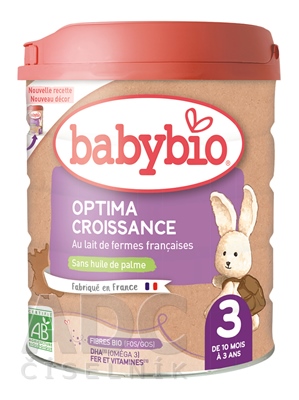 BabyBIO OPTIMA 3 Croissance