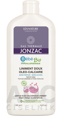 JONZAC Bébé Detské prebaľovacie mlieko 2v1 BIO