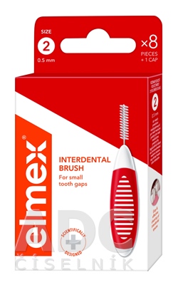 ELMEX MEDZIZUBNÉ KEFKY ISO 2 - 0,5 MM