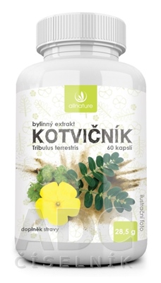 Allnature KOTVIČNÍK bylinný extrakt