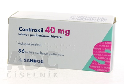 Contiroxil 40 mg tablety s predĺženým uvoľňovaním