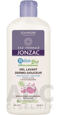 JONZAC Bébé Detský dermo-čistiaci gél BIO