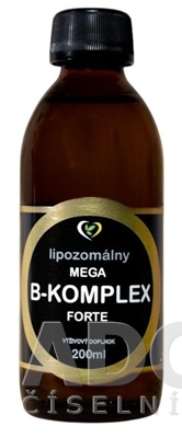 Zdravý svet Lipozomálny MEGA B-KOMPLEX forte