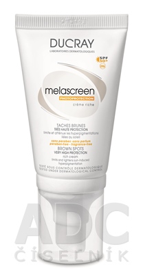 DUCRAY MELASCREEN CREME RICHE SPF50+