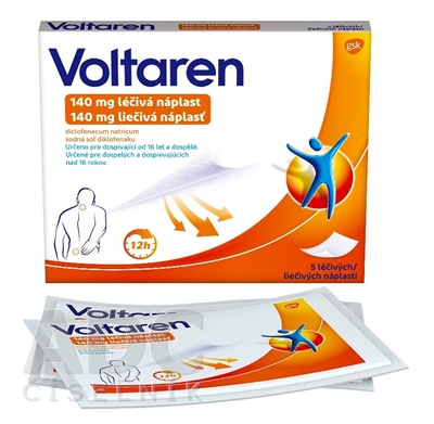 Voltaren 140 mg liečivá náplasť
