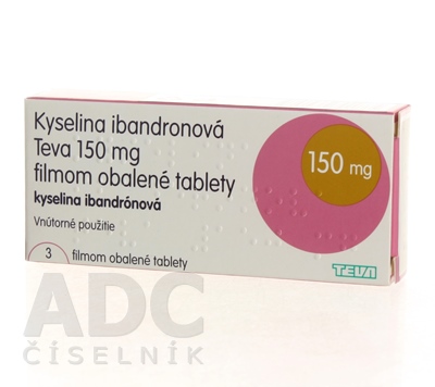 Kyselina ibandrónová Teva 150 mg