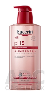 Eucerin pH5 Sprchový gél & olej