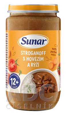 Sunar STROGANOV S HOVÄDZÍM MÄSOM