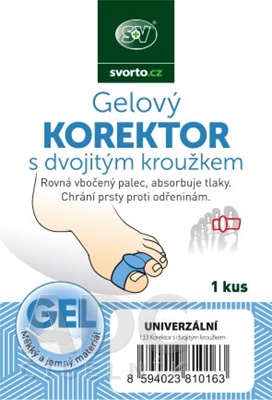 svorto Gélový KOREKTOR s dvojitým krúžkom 133