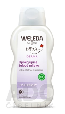 WELEDA baby Upokojujúce telové mlieko
