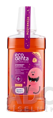 EcoDenta FOR KIDS STRAWBERRY Flavoured Kaké Maké