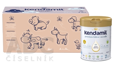 KENDAMIL Premium 2 HMO+ (box - kreatívne balenie)
