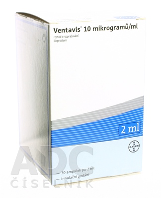 Ventavis 10 µg/ml roztok pre rozprašovač