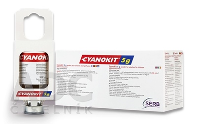 Cyanokit 5 g prášok na infúzny roztok