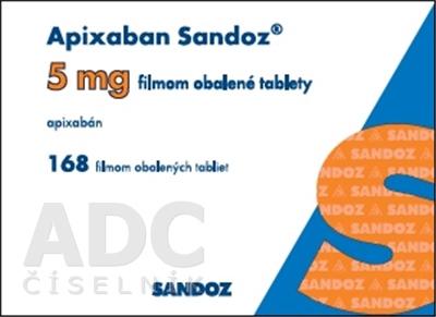 Apixaban Sandoz 5 mg
