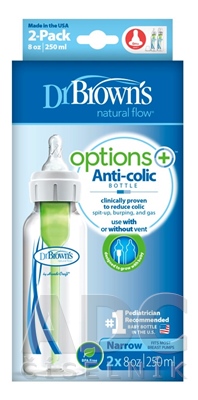 Dr.BROWN´S DOJČENSKÁ FĽAŠA OPTIONS+ 250 ml DUOPACK