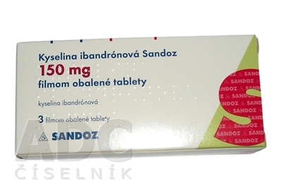 Kyselina ibandrónová Sandoz 150 mg