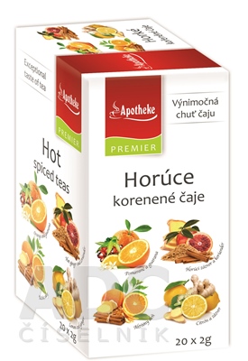 APOTHEKE PREMIER SELECTION Horúce korenené čaje