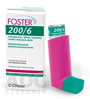 Foster 200/6 mikrogramov/dávka