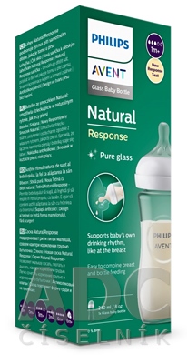 AVENT FĽAŠA Natural Response 240 ml