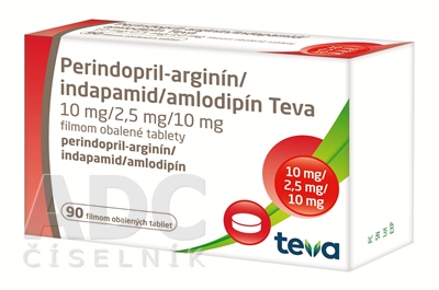 Perindopril-arginín/indapamid/amlodipín Teva