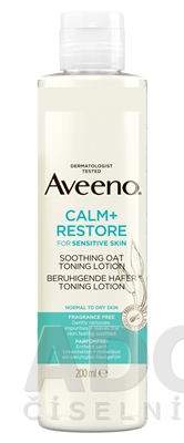 Aveeno CALM+RESTORE Soothing oat toning lotion