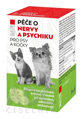 PET HEALTH CARE Starostlivosť o nervy a psychiku