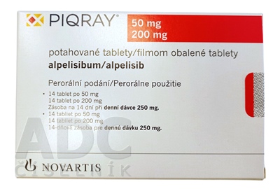 Piqray 50 mg + 200 mg filmom obalené tablety