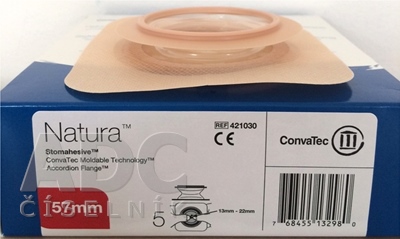 Podložka s harmonikovým krúžkom Natura Stomahesive