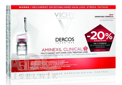 VICHY DERCOS AMINEXIL CLINICAL 5 pre ženy