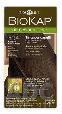 BIOKAP nutricolor delicato Farba na vlasy 5.34