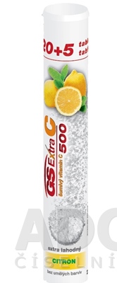 GS Extra C 500 šumivý citrón