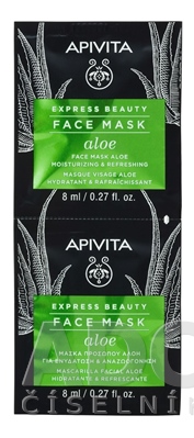 APIVITA EXPRESS BEAUTY FACE MASK aloe