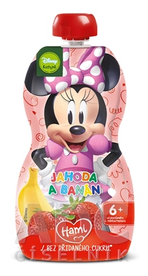 Hami Disney Minnie kapsička JAHODA A BANÁN