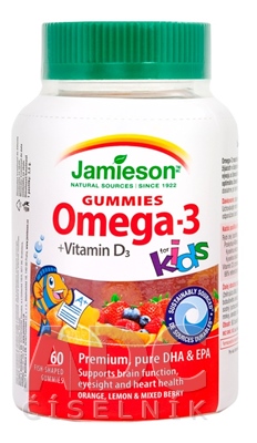 JAMIESON OMEGA-3 KIDS GUMMIES