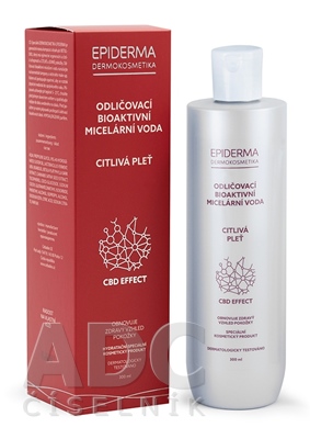 EPIDERMA ODLIČOVACIA BIOAKTÍVNA MICELÁRNA VODA