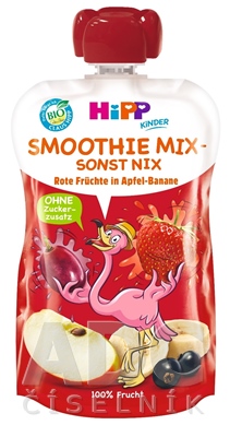 HiPP BIO Smoothie Jablko Banán Červené ovocie