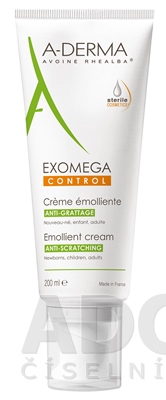 A-DERMA EXOMEGA CONTROL CRÈME ÉMOLLIENTE