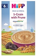HiPP Mliečna KAŠA PRAEBIOTIK viaczrnná so slivkami