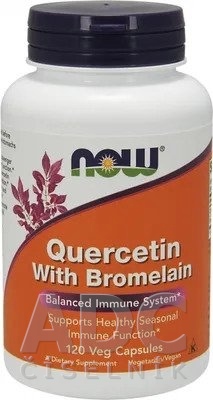 NOW FOODS Quercetin+Bromelain