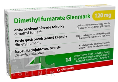 Dimethyl fumarate Glenmark 120 mg
