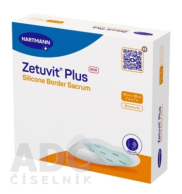 Zetuvit Plus Silicone Border Sacrum