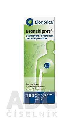 Bronchipret tymian a brečtan perorálny roztok