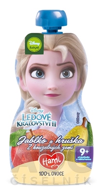 Hami Disney Elsa ovocná kapsička Jablko a hruška