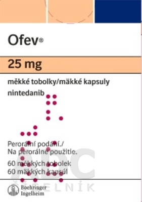 Ofev 25 mg mäkké kapsuly - ADC.sk