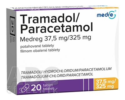 Tramadol/Paracetamol Medreg 37,5 mg/325 mg